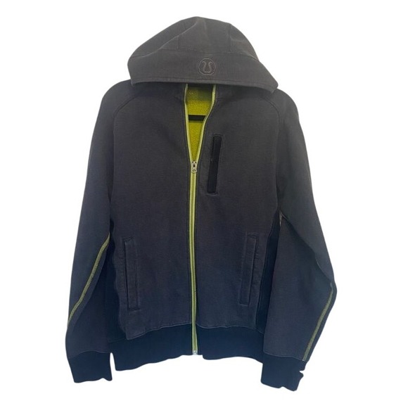 lululemon athletica Tops - Lululemon Athletica Gray Full Zip Hoodie women's size M